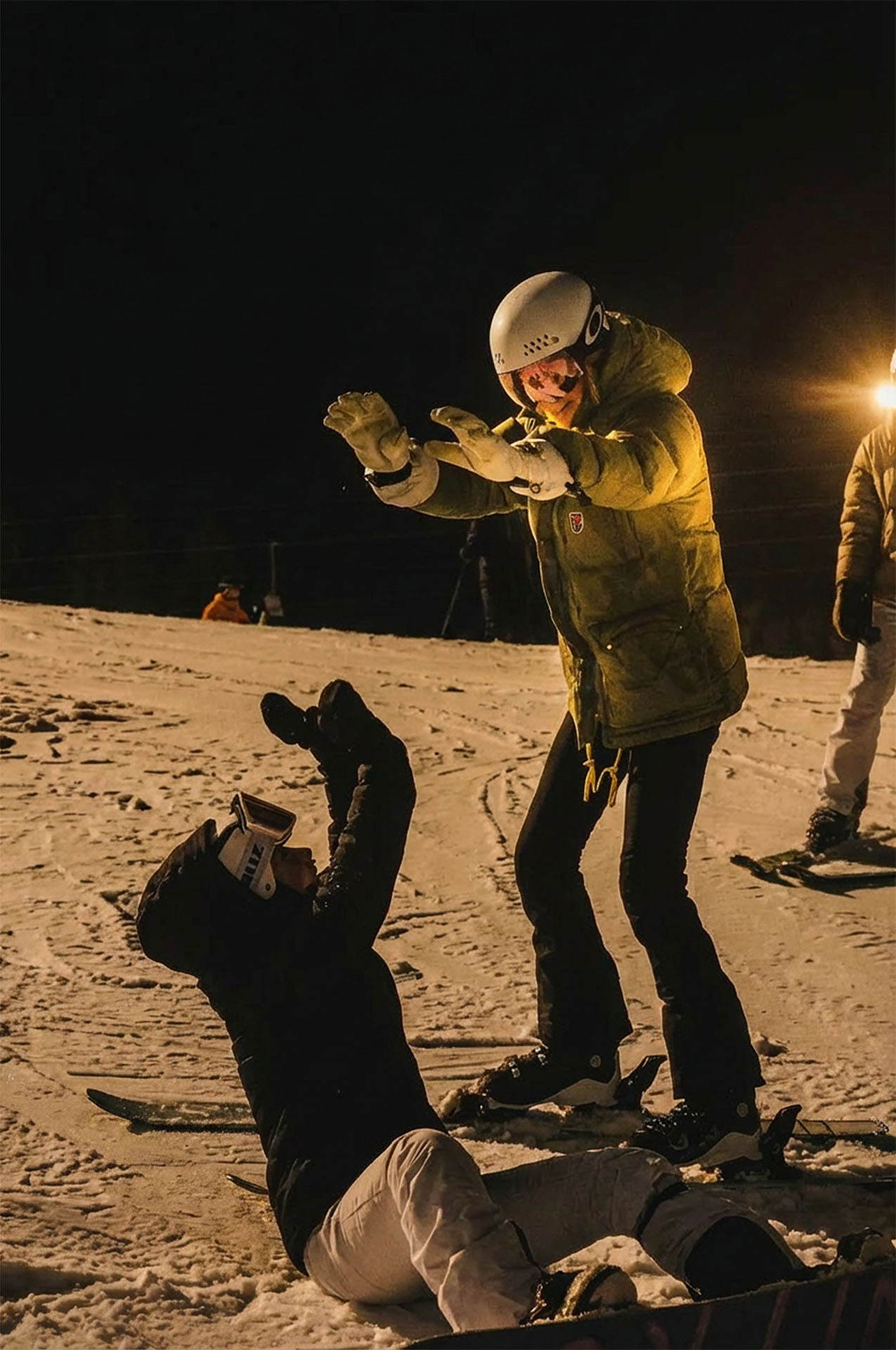 Kvällsåkning på SkiBikeHike